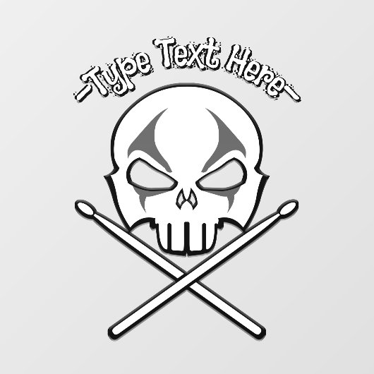 Autocollant Pour Fenêtre Décal Roche & Rouleau Personnaliser la vignette Fe (Feuille)