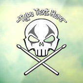 Autocollant Pour Fenêtre Décal Roche & Rouleau Personnaliser la vignette Fe (Feuille 3)