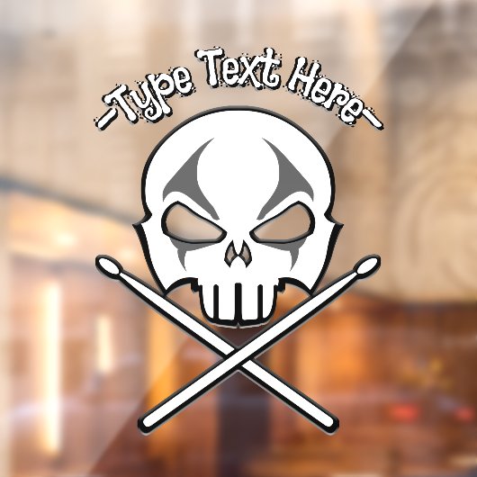 Autocollant Pour Fenêtre Décal Roche & Rouleau Personnaliser la vignette Fe (Feuille 2)