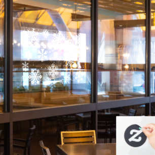 Autocollant Pour Fenêtre Décoration des flocons de neige 