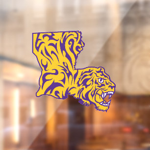 Autocollant Pour Fenêtre Décret fenêtre Tiger Louisiana