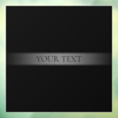 Autocollant Pour Fenêtre Dégradé rayé élégant simple et modifiable (Feuille 3)