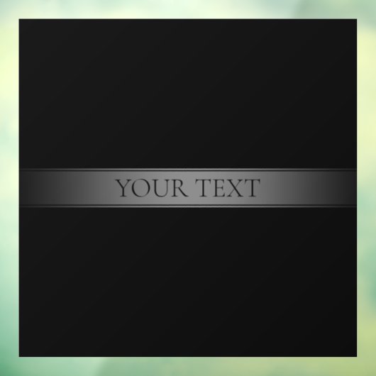 Autocollant Pour Fenêtre Dégradé rayé élégant simple et modifiable (Feuille 3)