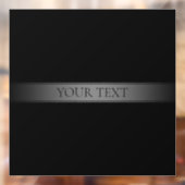 Autocollant Pour Fenêtre Dégradé rayé élégant simple et modifiable (Feuille 2)