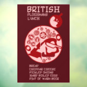 Autocollant Pour Fenêtre Déjeuner British Plowman (Feuille 3)