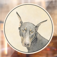 Doberman Pinscher Peinture - Art Chien original
