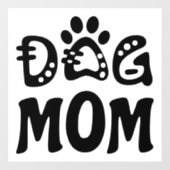 Autocollant Pour Fenêtre Dog (Feuille)