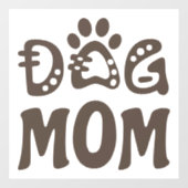 Autocollant Pour Fenêtre Dog (Feuille)