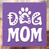 Autocollant Pour Fenêtre Dog (Feuille 2)