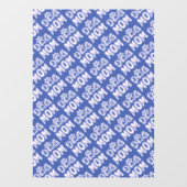 Autocollant Pour Fenêtre Dog (Feuille)