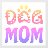 Autocollant Pour Fenêtre Dog (Feuille)
