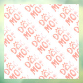 Autocollant Pour Fenêtre Dog (Feuille 3)
