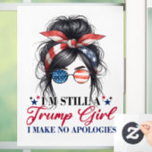 Autocollant Pour Fenêtre Donald Trump (Maison)