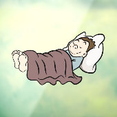 Autocollant Pour Fenêtre Dormir (Feuille 3)