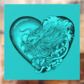 Autocollant Pour Fenêtre Dragon Heart (Feuille 2)