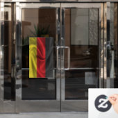 Autocollant Pour Fenêtre Drapeau Allemagne (Porte de bureau)