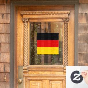 Autocollant Pour Fenêtre Drapeau allemand