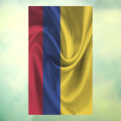 Autocollant Pour Fenêtre Drapeau Colombie (Feuille 3)
