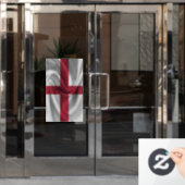 Autocollant Pour Fenêtre Drapeau d'Angleterre (Porte de bureau)