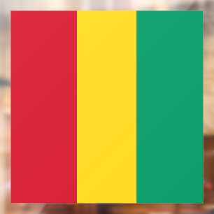 Autocollant Pour Fenêtre Drapeau de Guinée