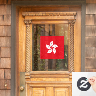 Autocollant Pour Fenêtre Drapeau de Hong Kong