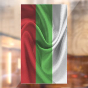 Autocollant Pour Fenêtre Drapeau de la Bulgarie