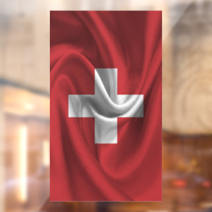 Autocollant Pour Fenêtre Drapeau de la Suisse