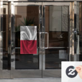 Autocollant Pour Fenêtre Drapeau de Malte (Porte de bureau)