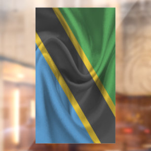 Autocollant Pour Fenêtre Drapeau de Tanzanie