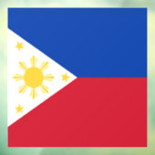 Autocollant Pour Fenêtre drapeau des Philippines (Feuille 3)