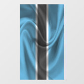 Autocollant Pour Fenêtre Drapeau du Botswana (Feuille)