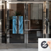 Autocollant Pour Fenêtre Drapeau du Botswana (Porte de bureau)