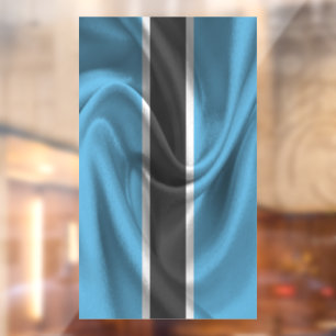 Autocollant Pour Fenêtre Drapeau du Botswana