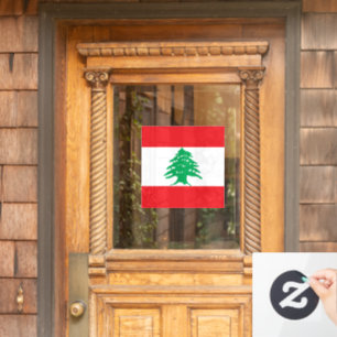 Autocollant Pour Fenêtre Drapeau du Liban