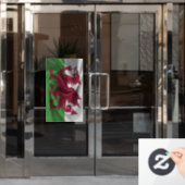 Autocollant Pour Fenêtre Drapeau du Pays de Galles (Porte de bureau)