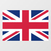 Autocollant Pour Fenêtre Drapeau du Royaume-Uni (Feuille)