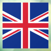 Autocollant Pour Fenêtre Drapeau du Royaume-Uni (Feuille 3)