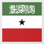 Autocollant Pour Fenêtre Drapeau du Somaliland (Feuille)