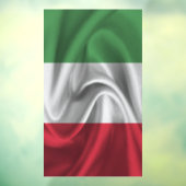 Autocollant Pour Fenêtre Drapeau Italie (Feuille 3)