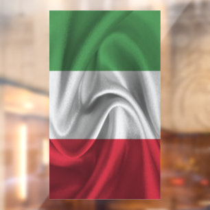 Autocollant Pour Fenêtre Drapeau Italie