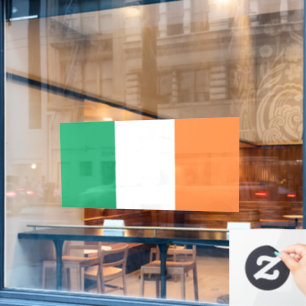 Autocollant Pour Fenêtre Drapeau national de l'Irlande, Norme irlandaise, B