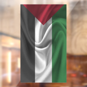 Autocollant Pour Fenêtre Drapeau palestinien