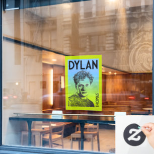 Autocollant Pour Fenêtre Dylan Thomas Welsh Poet