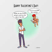 Autocollant Pour Fenêtre Earlobes Saint-Valentin (Feuille)