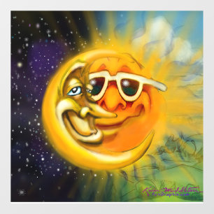 Autocollant Pour Fenêtre Éclipse