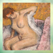 Autocollant Pour Fenêtre Edgar Degas - Après le bain (Feuille 3)