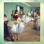 Autocollant Pour Fenêtre Edgar Degas - Classe Danse (Feuille 3)