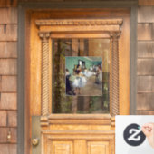Autocollant Pour Fenêtre Edgar Degas - Classe Danse (Porte d'accueil)