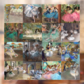 Autocollant Pour Fenêtre Edgar Degas - Dancers Sélection de chef-d'oeuvre (Feuille 2)