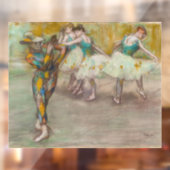 Autocollant Pour Fenêtre Edgar Degas - Harlequin Dance (Feuille 2)